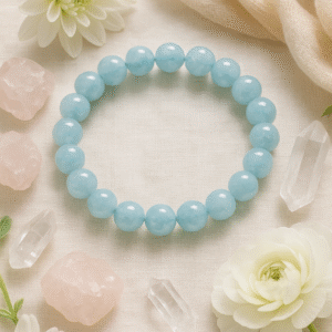 Aquamarine Natural Stone Bracelet