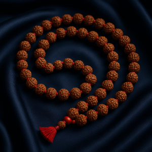 Siddha Mala with Collector Nepal Rudraksha Beads